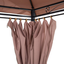 Load image into Gallery viewer, 10'x13' Outdoor 2-Tier Vented Canopy Steel Gazebo