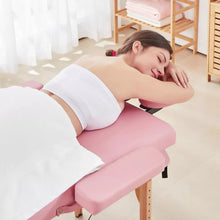 Load image into Gallery viewer, Portable Massage Table, 3 Fold 84" L, Adjustable Facial Spa Salon Bed Tattoo Table