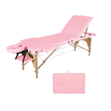 Load image into Gallery viewer, Portable Massage Table, 3 Fold 84" L, Adjustable Facial Spa Salon Bed Tattoo Table