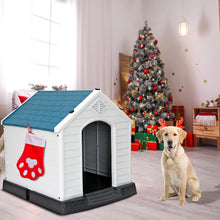 Load image into Gallery viewer, Dog House Shelter Easy to Assemble Perfect for Backyards All-Weather Design