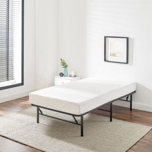Load image into Gallery viewer, 14" Strong Twin High Profile Modern Folding Platform Metal Bed Frame Mattress Foundation Fold