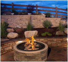 Load image into Gallery viewer, Cast Stone Wood Burning Fire Pit