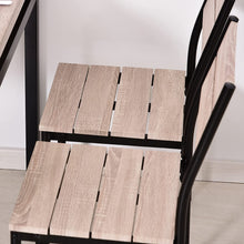 Load image into Gallery viewer, Modern Industrial 5-Piece Dining Table with 4 Chairs for Dining Room Kitchen