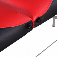 Load image into Gallery viewer, 84" Portable Massage Table, 3 Fold, Health Beauty SPA Facial Bed, Aluminum, Red/Black