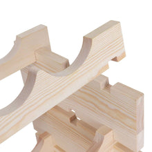 Load image into Gallery viewer, 96 Bottles Holder Wine Rack Stackable Storage 8 Tier Solid Wood Display Shelves