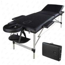 Load image into Gallery viewer, Mobile 84"L Aluminum Massage Table Bed, Carry Case, 3 Fold, Health Beauty SPA