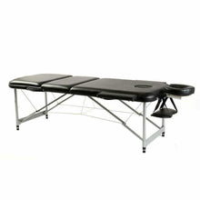 Load image into Gallery viewer, Mobile 84"L Aluminum Massage Table Bed, Carry Case, 3 Fold, Health Beauty SPA