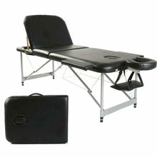 Load image into Gallery viewer, Mobile 84"L Aluminum Massage Table Bed, Carry Case, 3 Fold, Health Beauty SPA