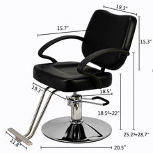 Load image into Gallery viewer, Adjustable Hydraulic Barber and Beauty Salon Chair