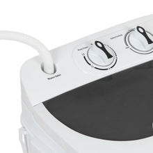 Load image into Gallery viewer, Compact Portable Washer/Dryer with Mini Washing Machine and Spin Dryer, White