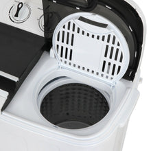 Load image into Gallery viewer, Compact Portable Washer/Dryer with Mini Washing Machine and Spin Dryer, White