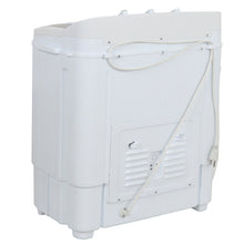 Load image into Gallery viewer, Compact Portable Washer/Dryer with Mini Washing Machine and Spin Dryer, White