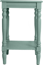 Load image into Gallery viewer, Set of 2, End Side Table, Antique Iced Blue, 24 x 19.5 x 15.75