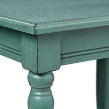 Load image into Gallery viewer, Set of 2, End Side Table, Antique Iced Blue, 24 x 19.5 x 15.75