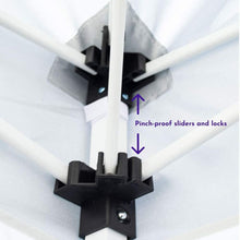 Load image into Gallery viewer, 10'x10' EZ Pop Up Canopy Outdoor Dressed Leg Wedding Party Tent Folding Gazebo
