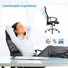 Load image into Gallery viewer, Ergonomic High Back Mesh Chair, Home Office Swivel Task Chair, Black