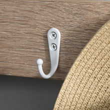 Load image into Gallery viewer, Sturdy Natural/White Hallway Tree Bench Organizer with 9 Coat Hooks Large Sitting Bench 3 Shelves