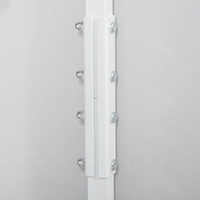 Load image into Gallery viewer, Sturdy Natural/White Hallway Tree Bench Organizer with 9 Coat Hooks Large Sitting Bench 3 Shelves