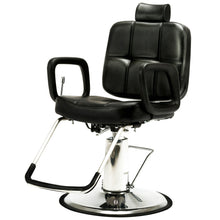 Load image into Gallery viewer, NEW! Reclining Hydraulic Barber Chair Salon Beauty Spa Shampoo Styling Equipment, Black