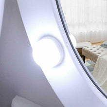 Load image into Gallery viewer, NEW! Makeup Dressing Table Vanity Set With Mirror and 10 LED Lights for Bedroom White