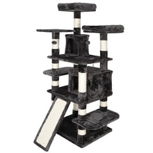 Load image into Gallery viewer, 67 Inches Multi-Level Cat Tree Cat Tower Condo Pet Play House for Large Cats