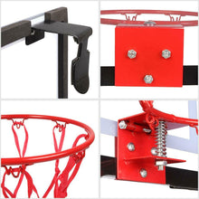 Load image into Gallery viewer, Indoor Mini Basketball Hoop Backboard System with Ball and Pump