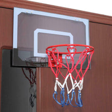Load image into Gallery viewer, Indoor Mini Basketball Hoop Backboard System with Ball and Pump