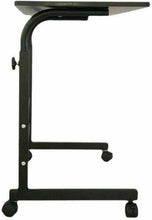 Load image into Gallery viewer, Mobile Portable Rolling Adjustable Office Laptop Computer Desk, Black