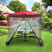 Load image into Gallery viewer, 9/10-Ft Umbrella Screen Cover to Repel Mosquitos and Bugs