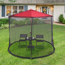 Load image into Gallery viewer, 9/10-Ft Umbrella Screen Cover to Repel Mosquitos and Bugs