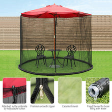 Load image into Gallery viewer, 9/10-Ft Umbrella Screen Cover to Repel Mosquitos and Bugs