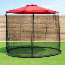 Load image into Gallery viewer, 9/10-Ft Umbrella Screen Cover to Repel Mosquitos and Bugs