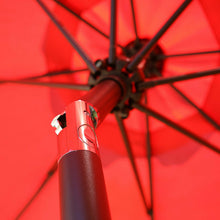 Load image into Gallery viewer, 9-Foot Crank to Open Outdoor Umbrella UV resistant Water Repellent Cover Shade