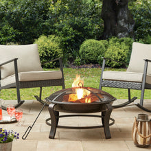 Load image into Gallery viewer, 30" Wood Burning Fire Pit