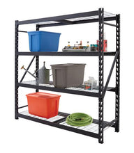 Load image into Gallery viewer, Hefty 4-Tier Heavy Duty Steel Garage Storage Shelving
