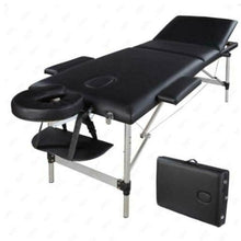 Load image into Gallery viewer, Mobile 84&quot;L Aluminum Massage Table Bed, Carry Case, 3 Fold, Health Beauty SPA

